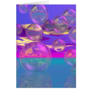 Matin tropical - paradis de magenta et de