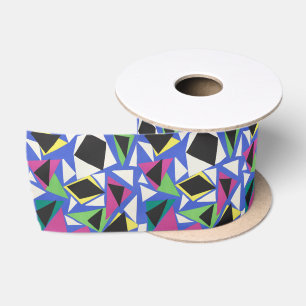Matisse Abstrakte Geometrische Blaue Cut-Out-Kunst Satinband