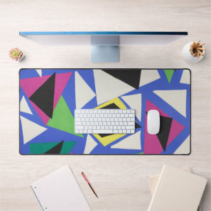 Matisse Abstrakte Geometrische Blaue Cut-Out-Kunst Schreibtischunterlage
