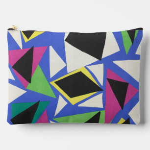 Matisse Abstrakte Geometrische Blaue Schnittkunst Zubehörtasche