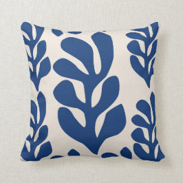 Matisse Blätter Blau Kissen