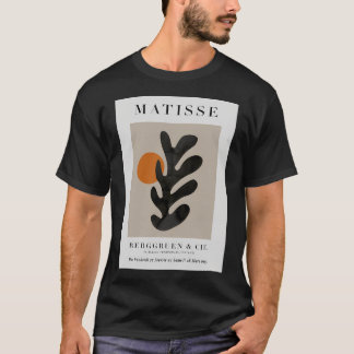 Matisse Cutout Print Orange Neutral Matisse Art T-Shirt