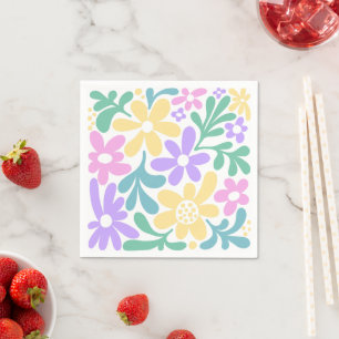 Matisse-Daisy-Muster Serviette