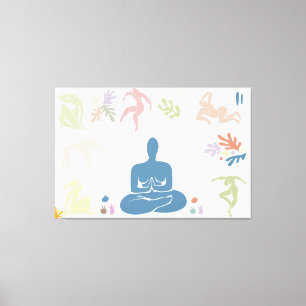 Matisse-Kunst-Meditationselemente Leinwanddruck