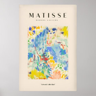 Matisse-Kunstposter - Abstrakte lebendige Landscha Poster