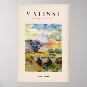 Matisse-Kunstposter - Abstrakte malerische Landsch Poster