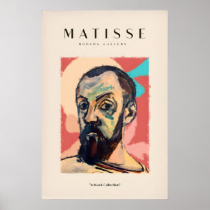 Matisse-Kunstposter - Expressives Selbstporträt Poster