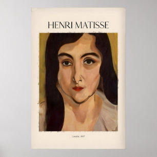 Matisse Kunstprint - Lorette917 Porträtposter Poster