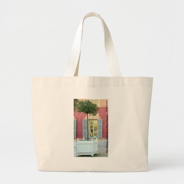 Matisse Museum in Nizza, Frankreich Jumbo Stoffbeutel (Vorne)