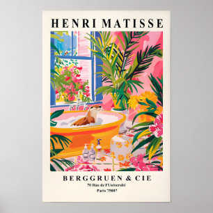 Matisse Poster, Süßer Otter Poster, Maximalist Mid Poster