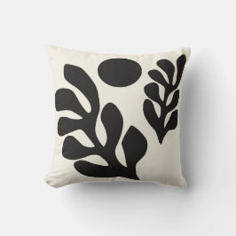 Matisse Schwarz-Weiß Monochrom Kissen