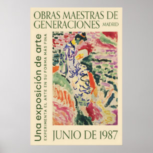 Matisse-Stil-Ausstellungsplakat Retro-Wandkunst Poster