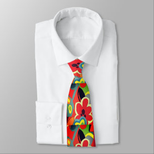 Matisse-Stil, Blumendesign Krawatte