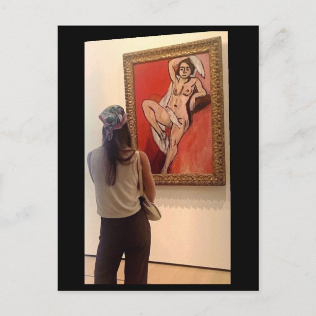 Matisse studieren postkarte (Vorderseite)