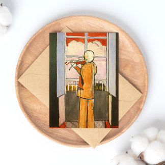 Matisse, violoniste à la carte postale Window Fine