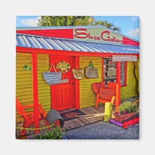 Matlacha Florida Schuhgalerie Boutique Magnet