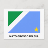 Mato Grosso do Sul, Brasilien-Flagge