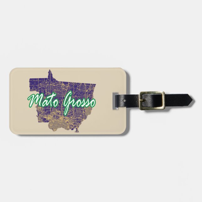 Mato Grosso Gepäckanhänger (Vorderseite horizontal)