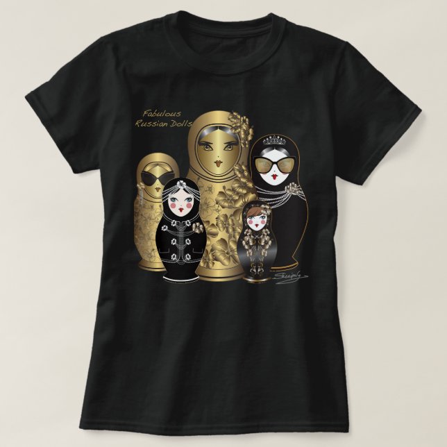 Matreshka  Matroshka  ????????  Matryoshka Classic T-Shirt (Design vorne)