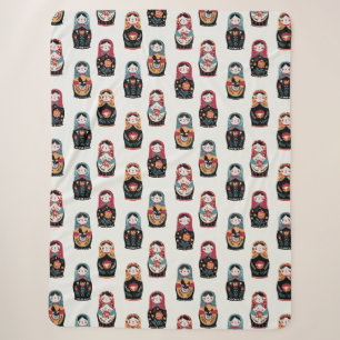 Matreshka Sherpa Blanket Sherpadecke