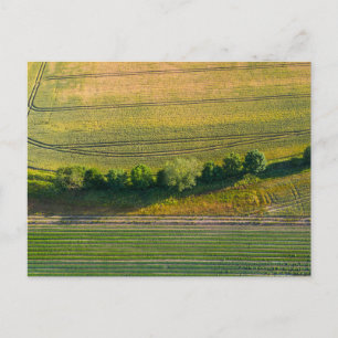 Matrix für englische Bauernmuster Postkarte