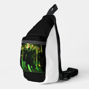 Matrix-Inspiriert Party-Abdeckung Zukunftsformat Crossbody Bag