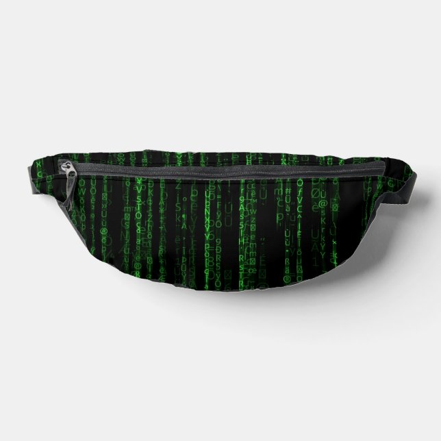 Matrix-Regencode Bauchtasche (Ablage )