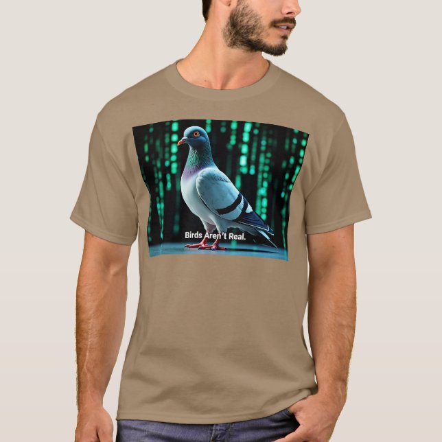 Matrix Vogel 1 T-Shirt (Vorderseite)