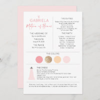 Matron of Honor Vorschlag & Information