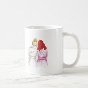 Matrone der Ehre? MuBlonde Brötchen-Braut-Rot Kaffeetasse