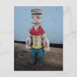 Matrosenfigur Postkarte