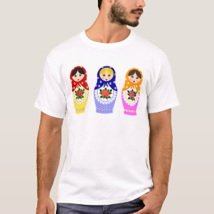 Matryoschka Puppenmann T-Shirt