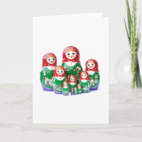 Matryoshka - матрёшка (russische Puppen)