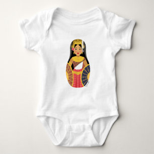 Matryoshka Baby Bodysuit Strampler