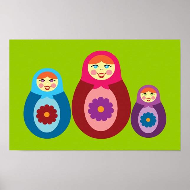 Matryoshka Dolls Poster (Vorne)