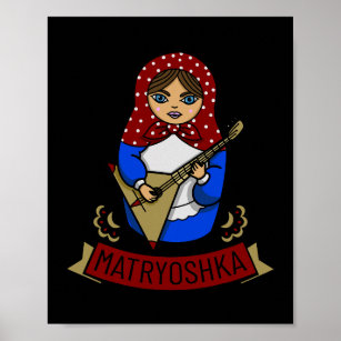 Matryoshka Dolls Russia Puppe 2 Poster
