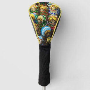 Matryoshka Dolls Souvenir Kiosk Travel Foto Golf Headcover