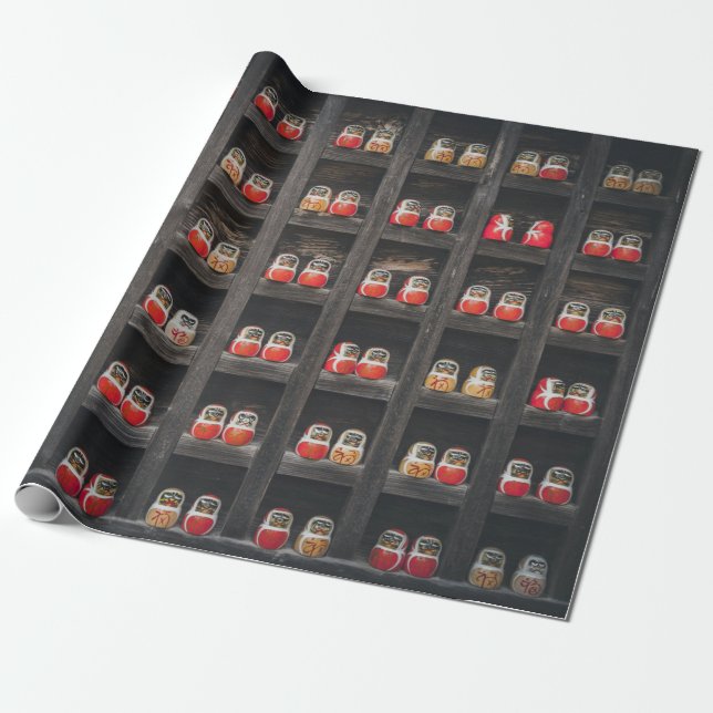 Matryoshka-Puppelplatz Geschenkpapier (Ungerollt)