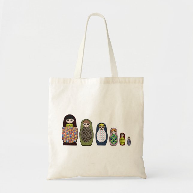 Matryoshka Tragetasche (Vorne)