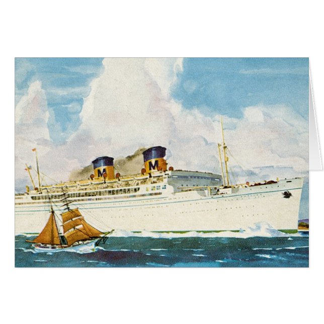 Matson Liner bis Hawaii (Vorderseite (Horizontal))