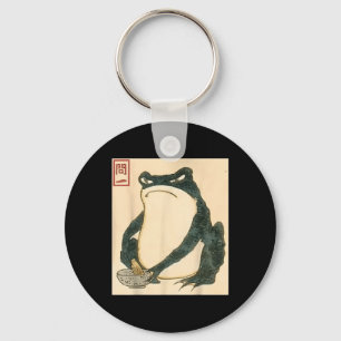 Matsumoto Hoji Japanischer Frog Ukiyo-e Toad Meme  Schlüsselanhänger