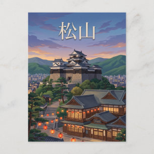 Matsuyama Japan Postkarte