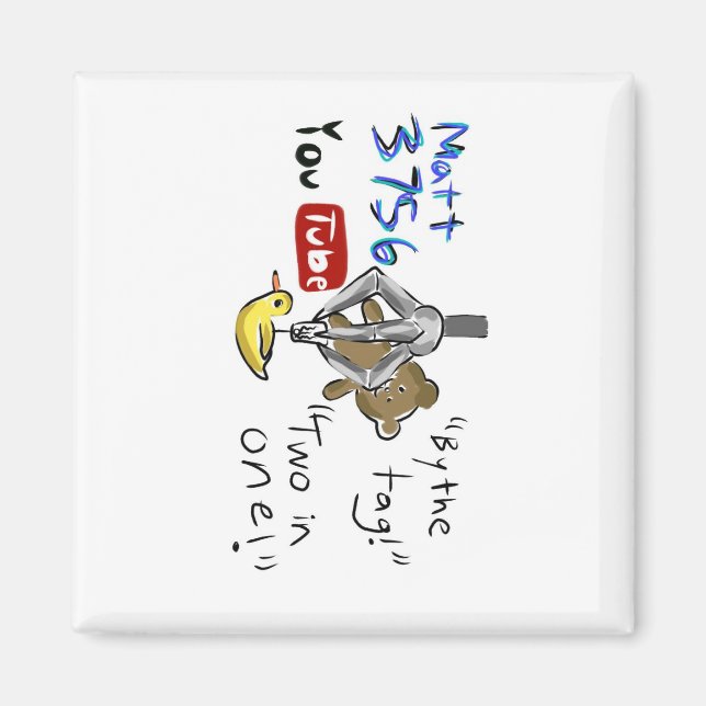 Matt3756 Youtube-Magnet Magnet (Vorne)