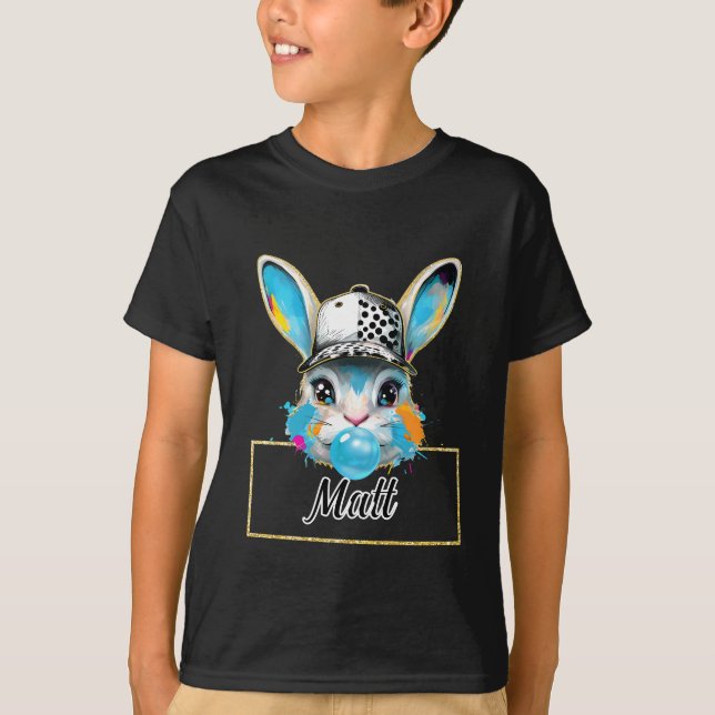 Matt Bubble Osterhase T-Shirt (Vorderseite)
