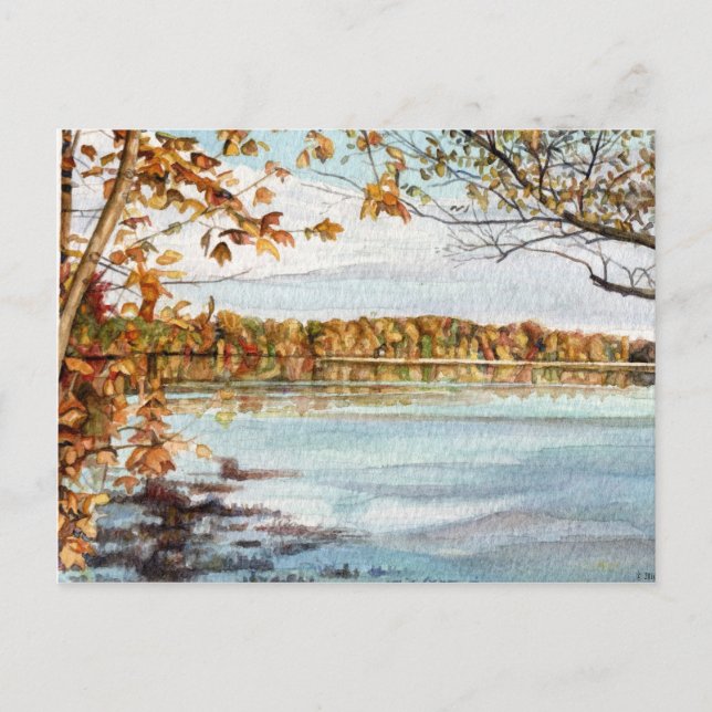 Mattaponi River Postkarte (Vorderseite)