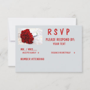 Matte 3,5" x 5", Standard-weiße Umschläge inklusiv RSVP Karte