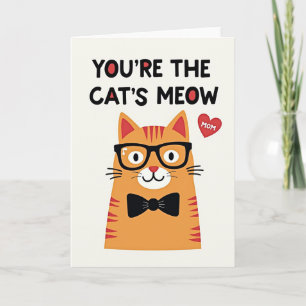 Matte Cats Meow Mom Karte