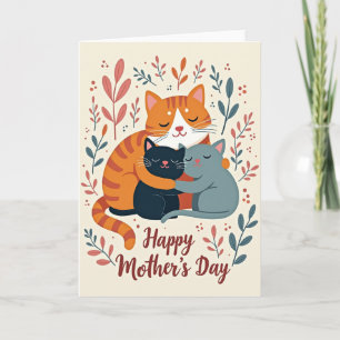 Matte Family Katzenliebe Karte