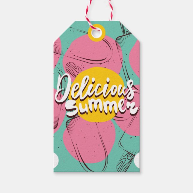 Matte Gift Tag Geschenkanhänger (Vorderseite)