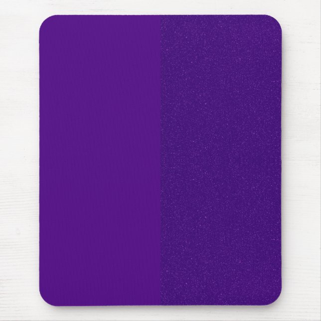 Matte & Glitzer Lila Mousepad - individuell einste (Vorne)